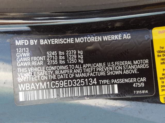 Photo 9 VIN: WBAYM1C59ED325134 - BMW 650 XI 