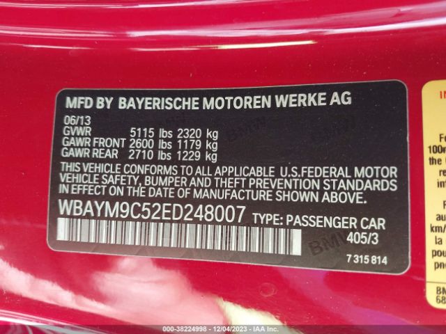 Photo 8 VIN: WBAYM9C52ED248007 - BMW 650I 