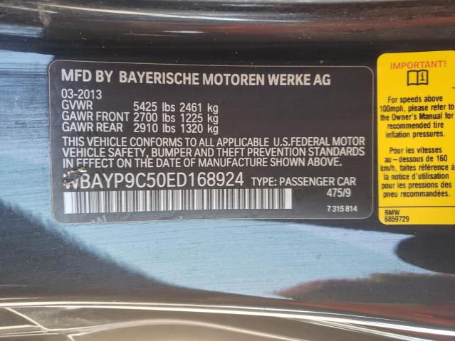 Photo 9 VIN: WBAYP9C50ED168924 - BMW 650 I 