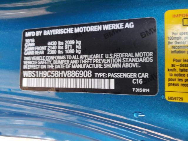 Photo 9 VIN: WBS1H9C58HV886908 - BMW M2 