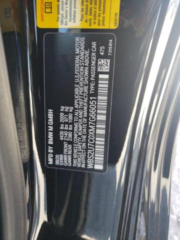 Photo 11 VIN: WBS2U7C0XM7G66051 - BMW M2 COMPETI 