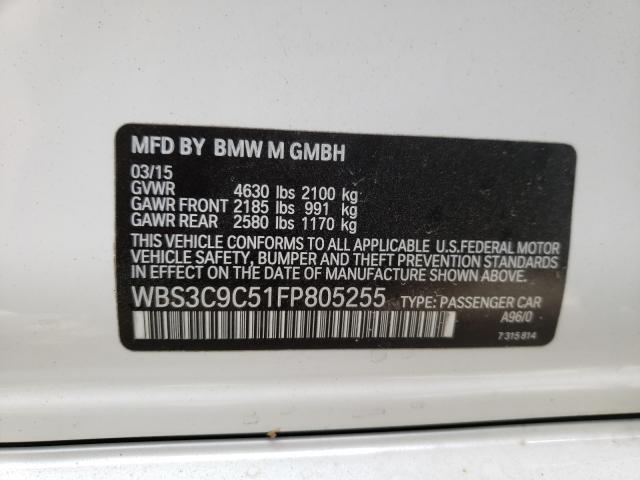 Photo 9 VIN: WBS3C9C51FP805255 - BMW M3 