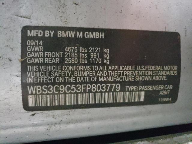 Photo 11 VIN: WBS3C9C53FP803779 - BMW M3 