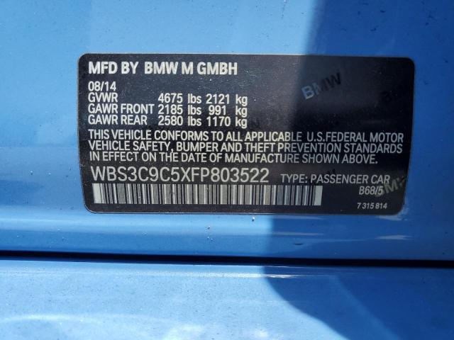 Photo 12 VIN: WBS3C9C5XFP803522 - BMW M3 