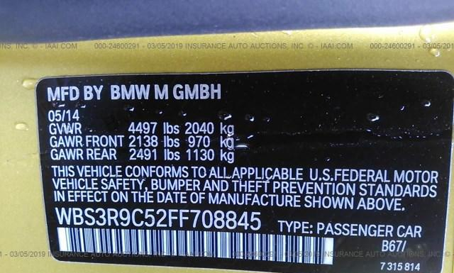 Photo 8 VIN: WBS3R9C52FF708845 - BMW M4 