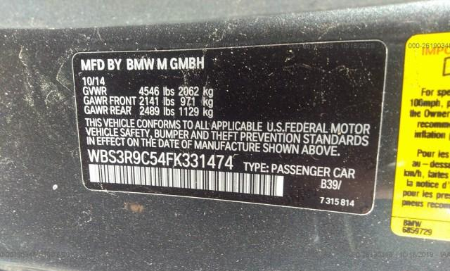 Photo 8 VIN: WBS3R9C54FK331474 - BMW M4 