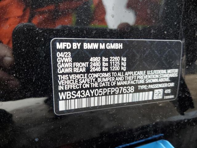 Photo 12 VIN: WBS43AY05PFP97638 - BMW M3 