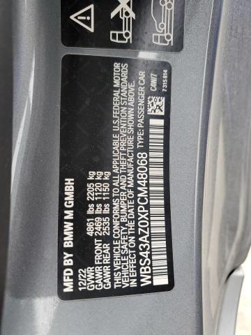 Photo 11 VIN: WBS43AZ0XPCM48068 - BMW M4 