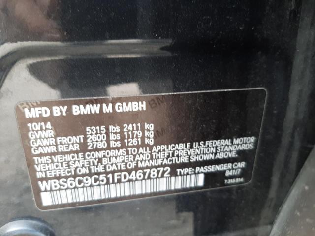 Photo 9 VIN: WBS6C9C51FD467872 - BMW M6 GRAN CO 