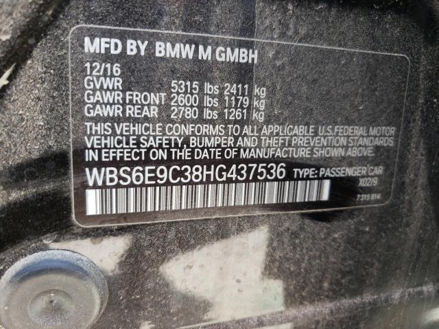 Photo 11 VIN: WBS6E9C38HG437536 - BMW M6 