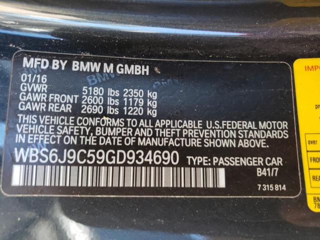 Photo 11 VIN: WBS6J9C59GD934690 - BMW M6 