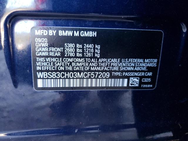 Photo 11 VIN: WBS83CH03MCF57209 - BMW M5 