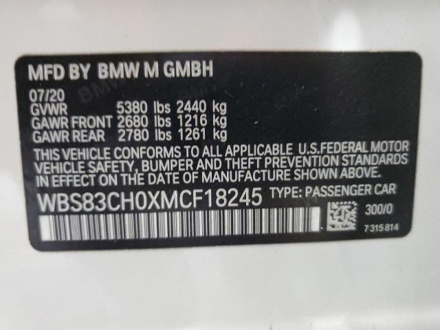 Photo 11 VIN: WBS83CH0XMCF18245 - BMW M5 