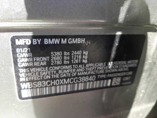 Photo 9 VIN: WBS83CH0XMCG38840 - BMW M5 