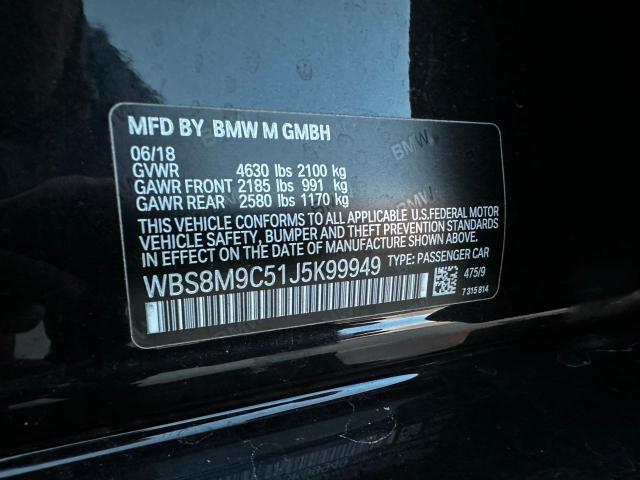 Photo 9 VIN: WBS8M9C51J5K99949 - BMW M3 