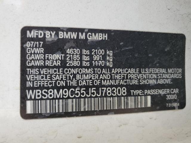 Photo 11 VIN: WBS8M9C55J5J78308 - BMW M3 