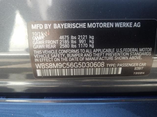 Photo 9 VIN: WBS8M9C56G5D30608 - BMW M3 