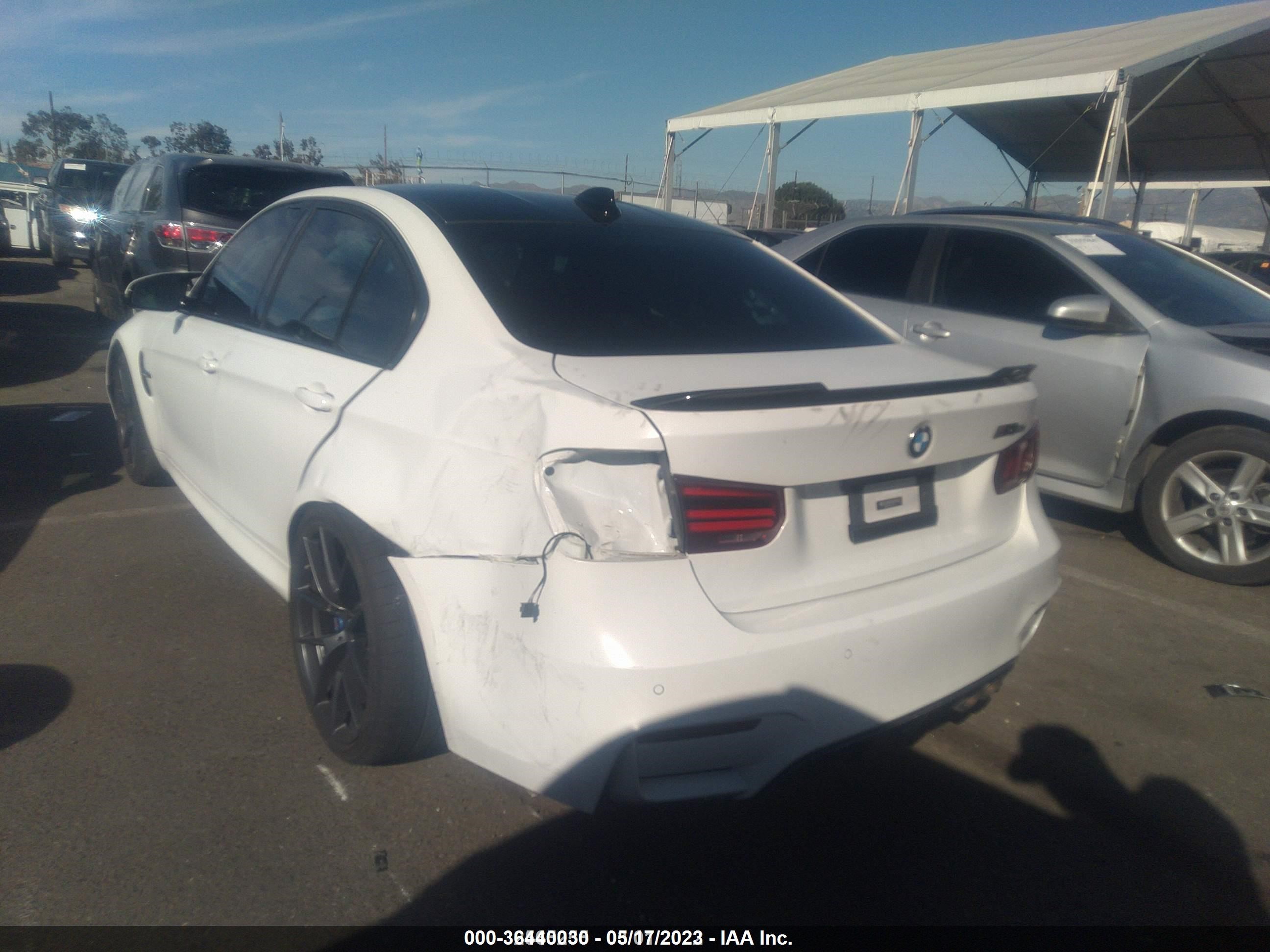 Photo 2 VIN: WBS8M9C58J5L00725 - BMW M3 