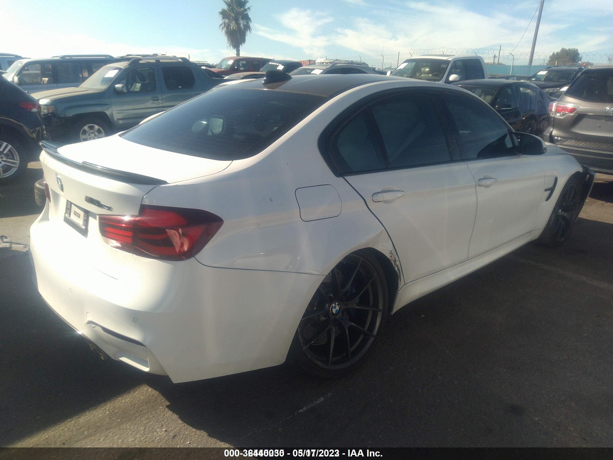 Photo 3 VIN: WBS8M9C58J5L00725 - BMW M3 