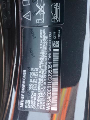 Photo 12 VIN: WBSAE0C01LCD95354 - BMW M8 