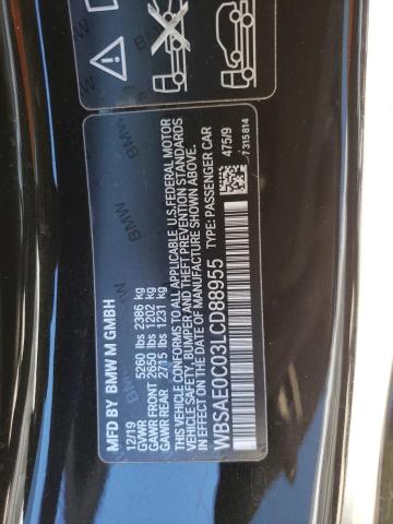 Photo 11 VIN: WBSAE0C03LCD88955 - BMW M8 