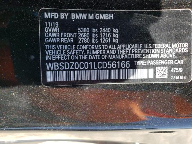 Photo 11 VIN: WBSDZ0C01LCD56166 - BMW M8 