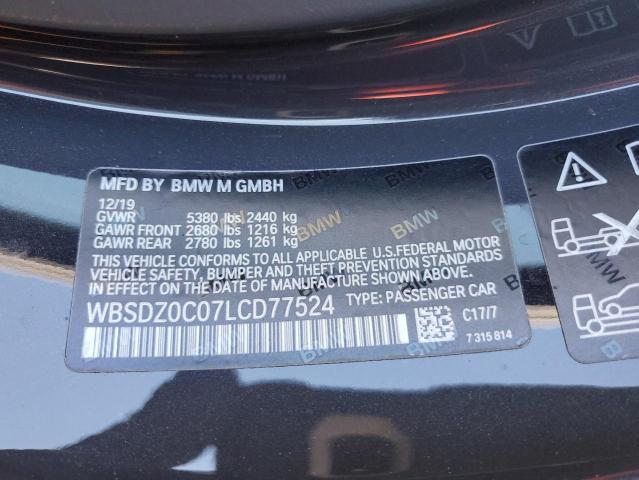 Photo 11 VIN: WBSDZ0C07LCD77524 - BMW M8 