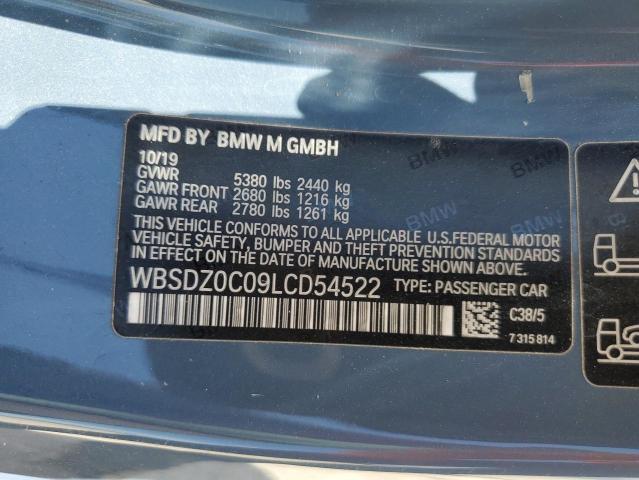 Photo 12 VIN: WBSDZ0C09LCD54522 - BMW M8 