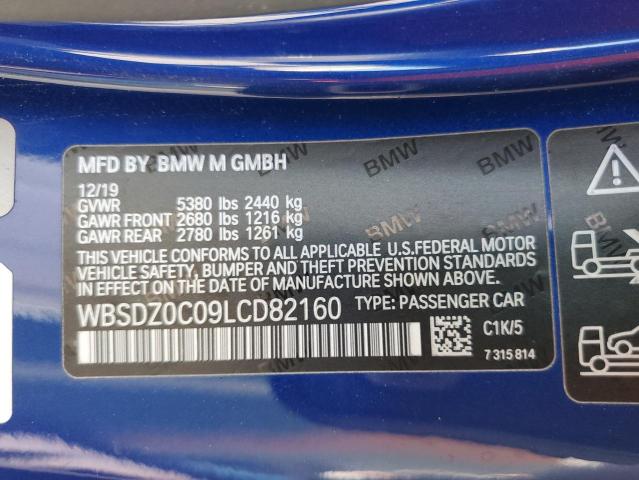 Photo 11 VIN: WBSDZ0C09LCD82160 - BMW M8 