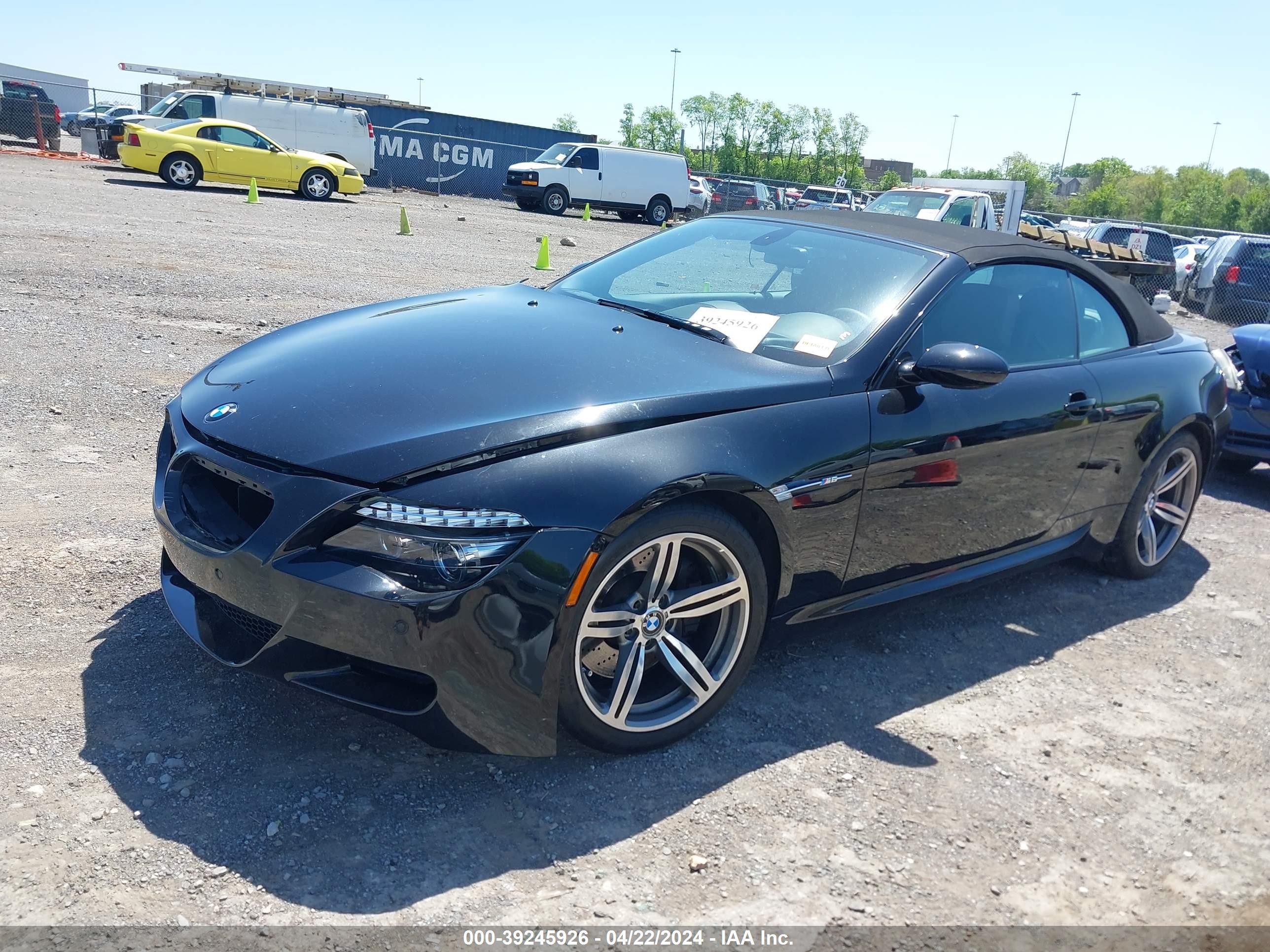 Photo 1 VIN: WBSEK93578CY79124 - BMW M6 