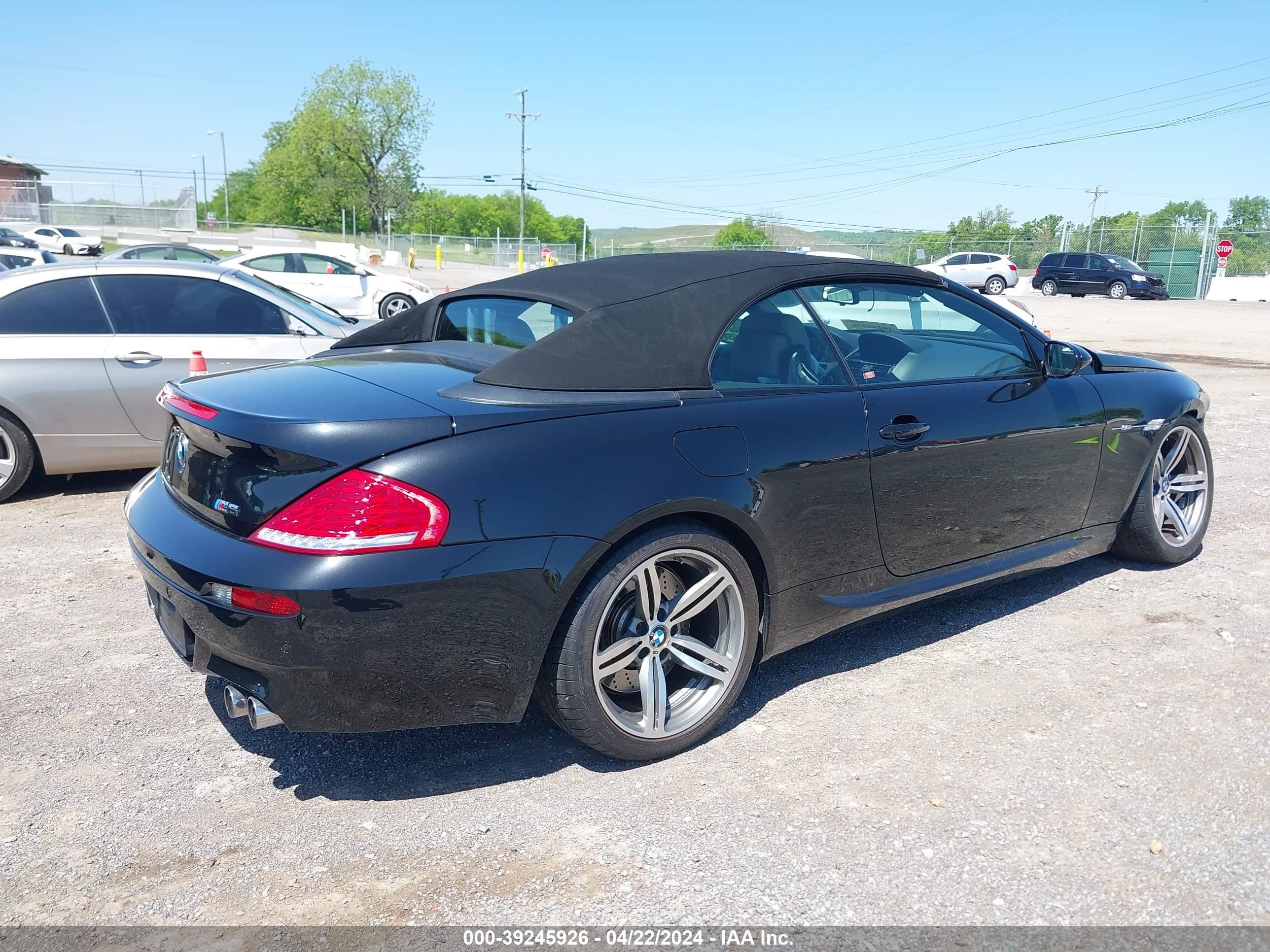 Photo 3 VIN: WBSEK93578CY79124 - BMW M6 