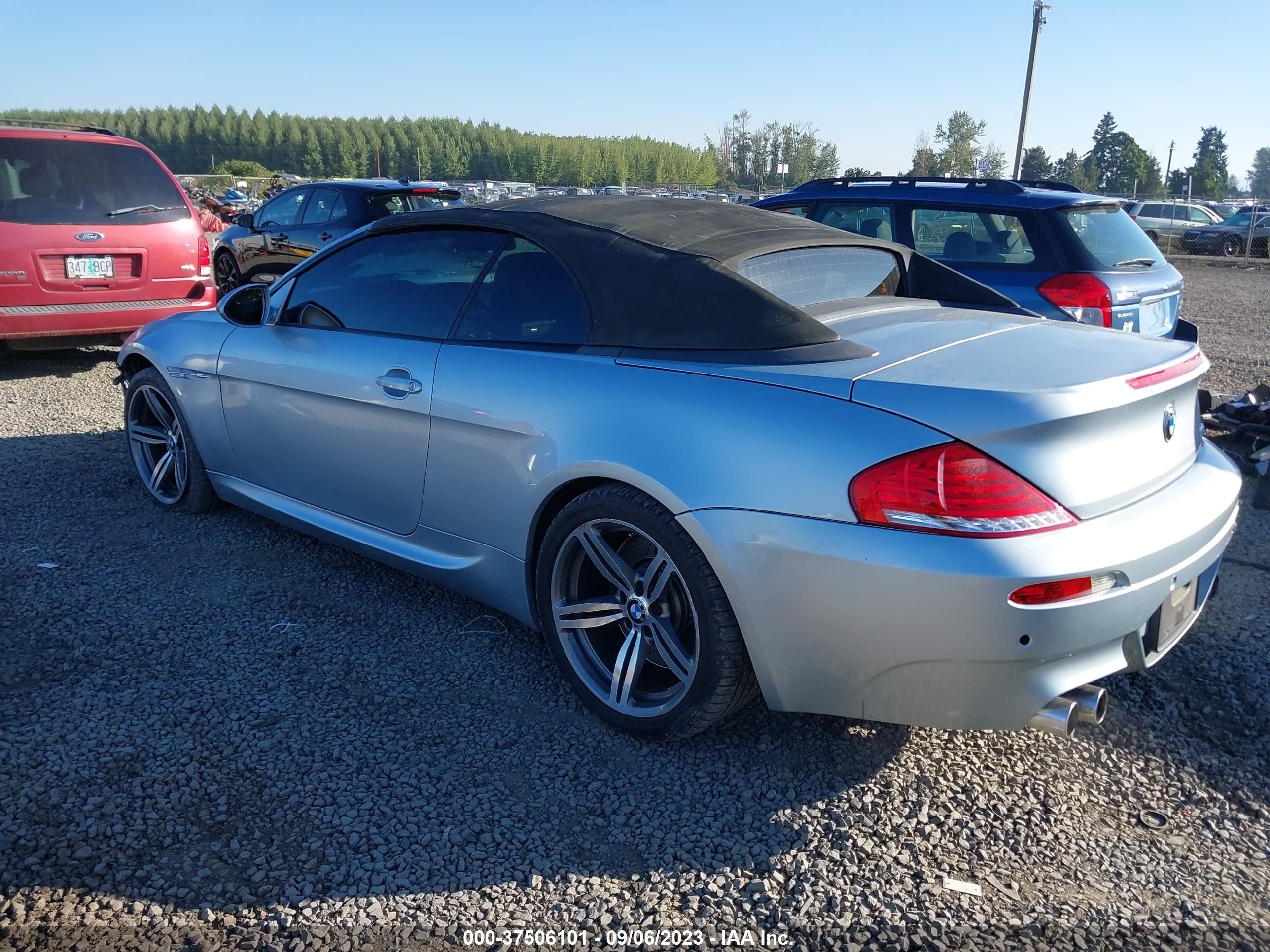 Photo 2 VIN: WBSEK9C5XACY80256 - BMW M6 