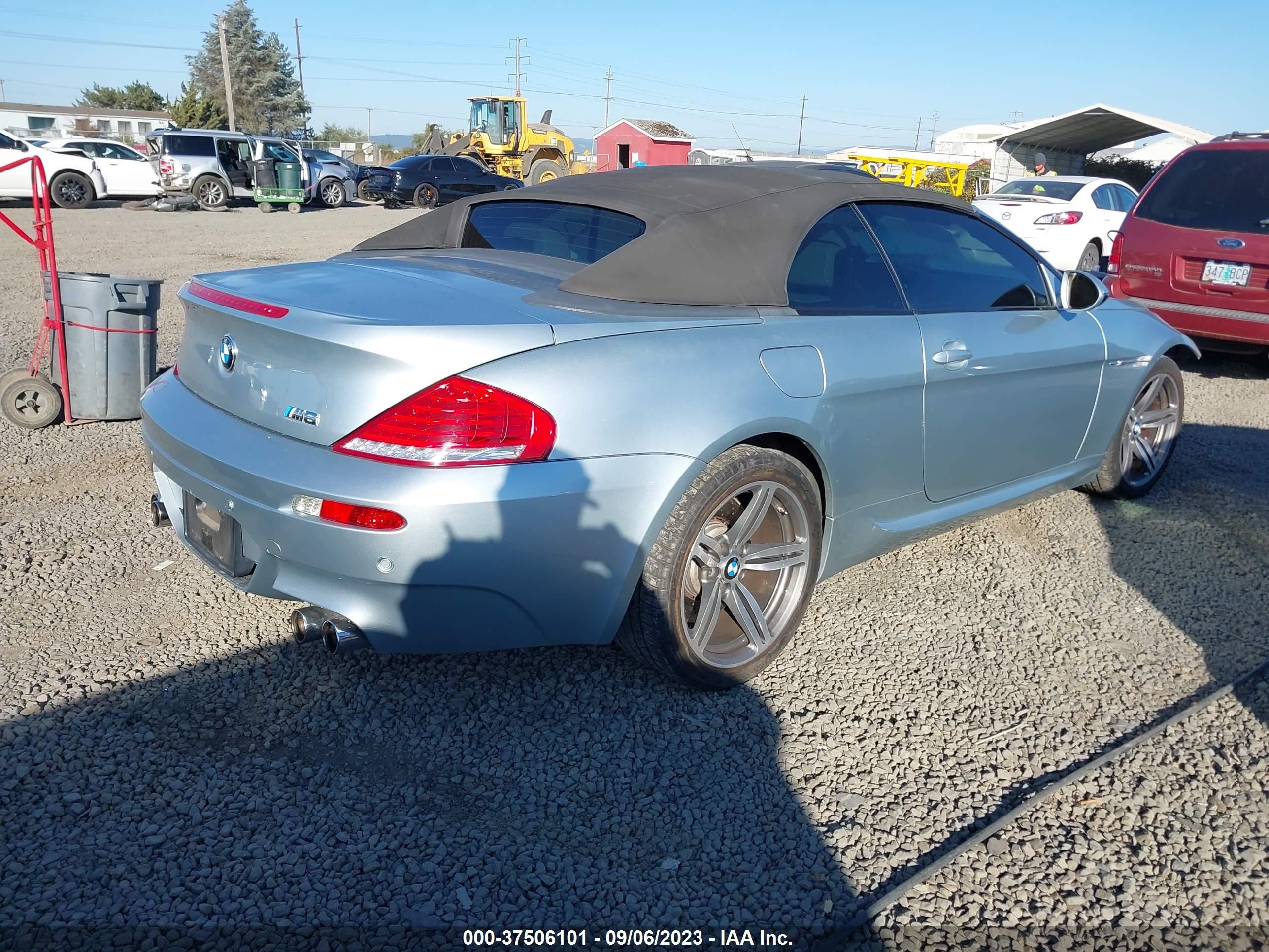 Photo 3 VIN: WBSEK9C5XACY80256 - BMW M6 