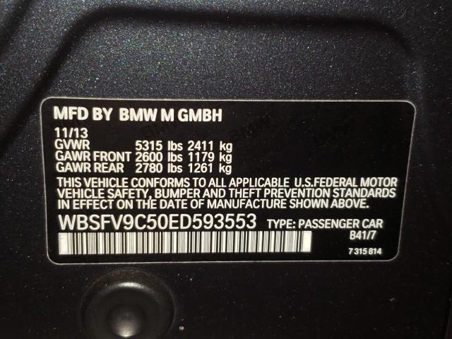 Photo 9 VIN: WBSFV9C50ED593553 - BMW M5 