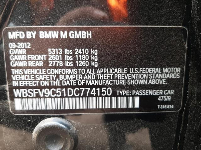 Photo 9 VIN: WBSFV9C51DC774150 - BMW M5 