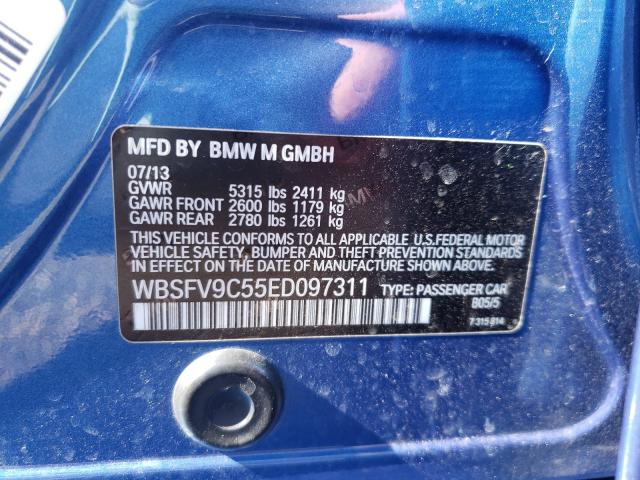 Photo 9 VIN: WBSFV9C55ED097311 - BMW M5 