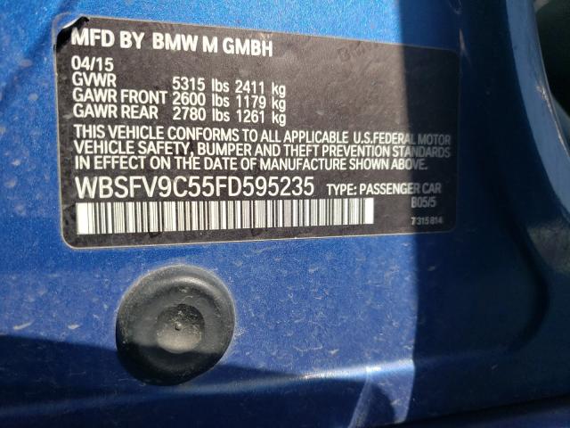 Photo 9 VIN: WBSFV9C55FD595235 - BMW M5 