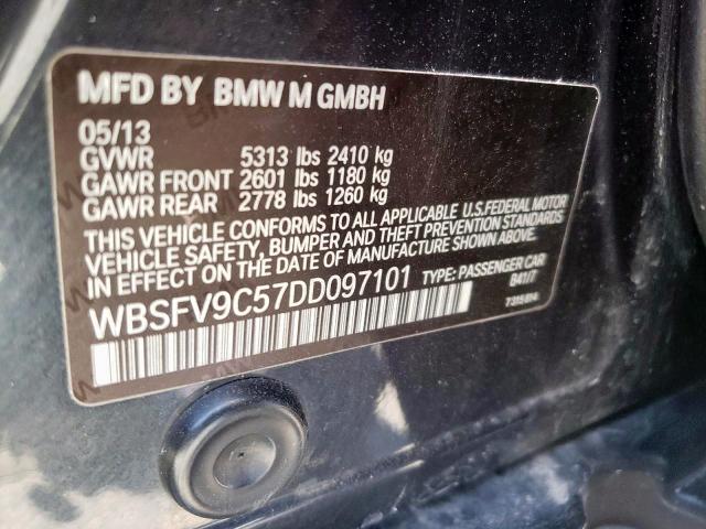 Photo 9 VIN: WBSFV9C57DD097101 - BMW M5 