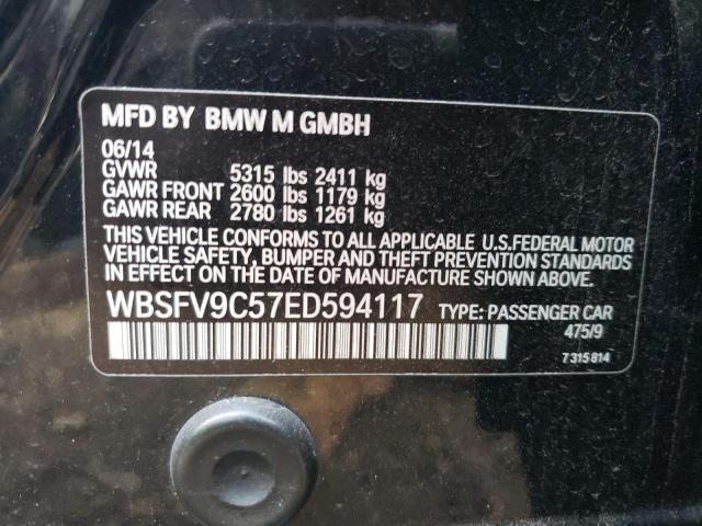 Photo 11 VIN: WBSFV9C57ED594117 - BMW M5 