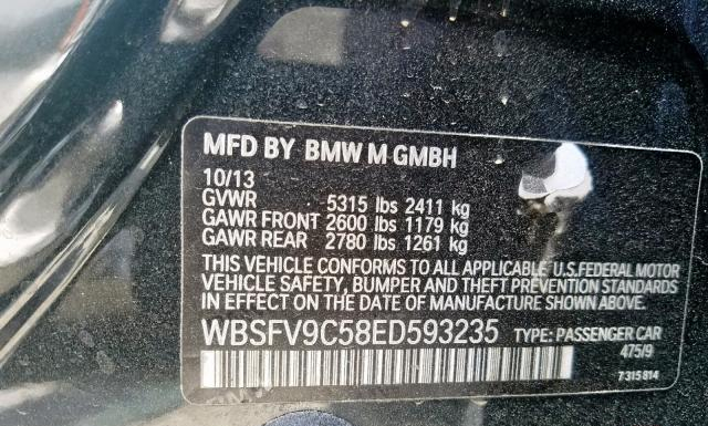 Photo 9 VIN: WBSFV9C58ED593235 - BMW M5 