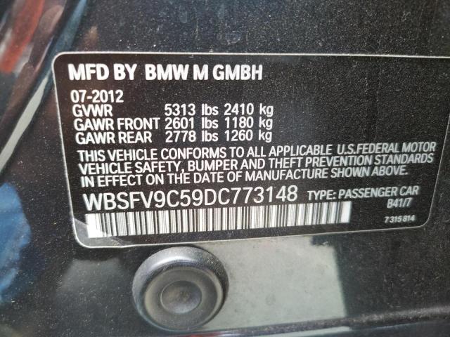 Photo 9 VIN: WBSFV9C59DC773148 - BMW M5 