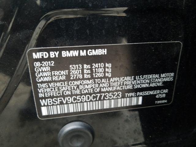 Photo 9 VIN: WBSFV9C59DC773523 - BMW M5 