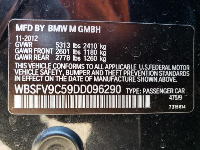 Photo 11 VIN: WBSFV9C59DD096290 - BMW M5 