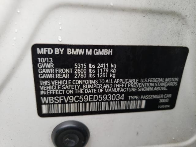 Photo 9 VIN: WBSFV9C59ED593034 - BMW M5 