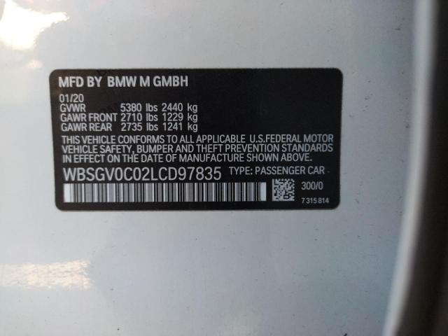 Photo 11 VIN: WBSGV0C02LCD97835 - BMW M8 