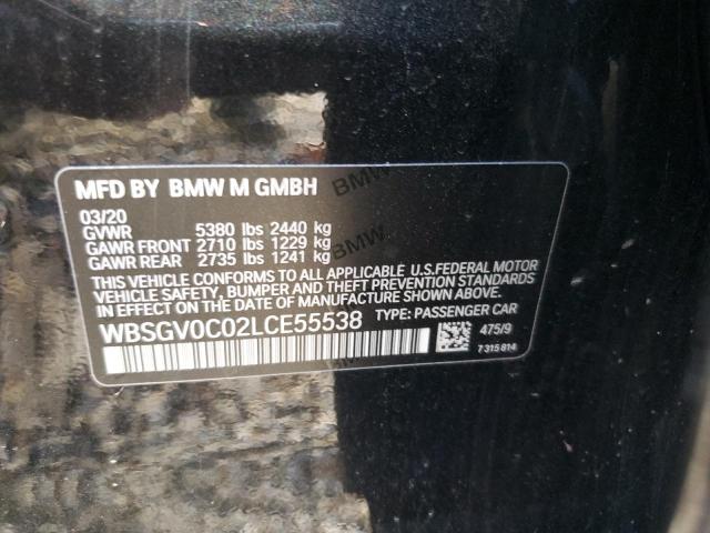 Photo 11 VIN: WBSGV0C02LCE55538 - BMW M8 