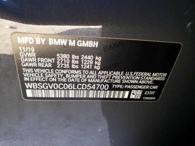 Photo 11 VIN: WBSGV0C06LCD54700 - BMW M8 