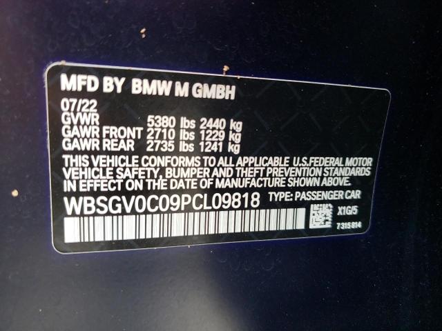 Photo 12 VIN: WBSGV0C09PCL09818 - BMW M8 