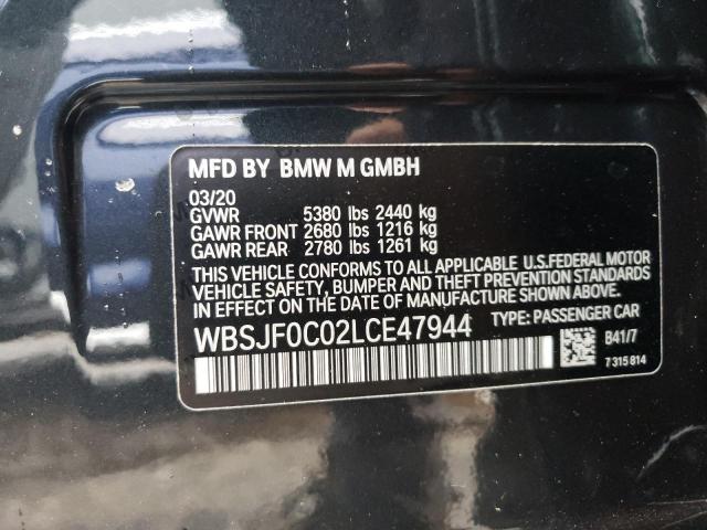 Photo 11 VIN: WBSJF0C02LCE47944 - BMW M5 