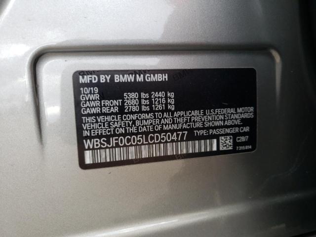 Photo 11 VIN: WBSJF0C05LCD50477 - BMW M5 